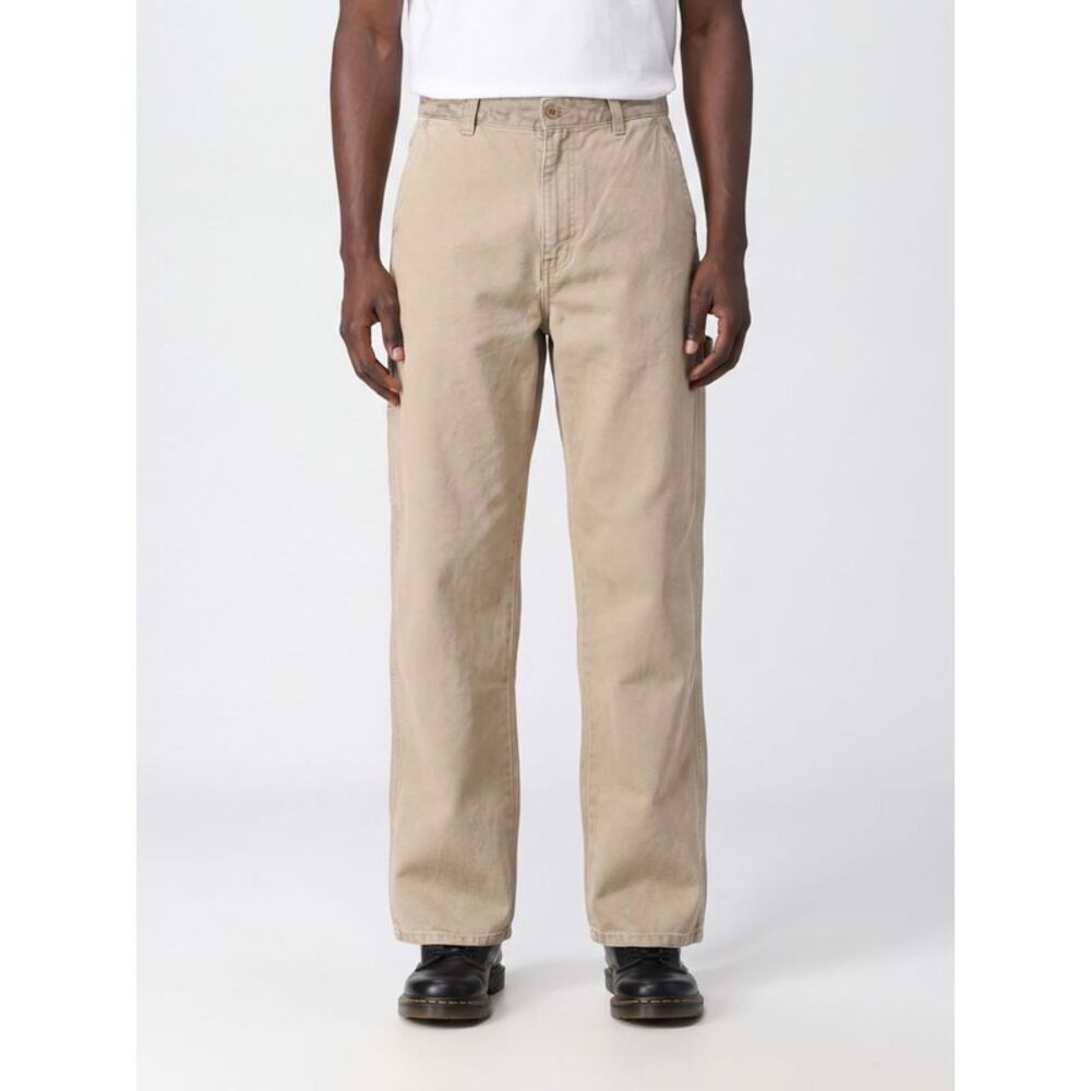 A.P.C. Men A.P.C. Dan Wide-Leg Cotton Denim Jeans With Mid-Rise Waist